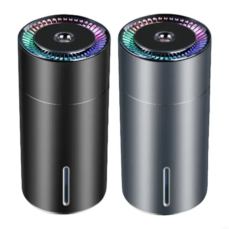 U13C Car Air Freshener with Essential Oils Quiet Operate Scent Diffuser Car Scent Humidifier for Improves Drives Comfort