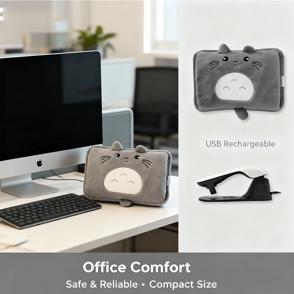 2026 New Rechargeable Explosion-proof Hand Warmer the New Favorite for Girls to Keep Warm in Winter Hot Water Bag