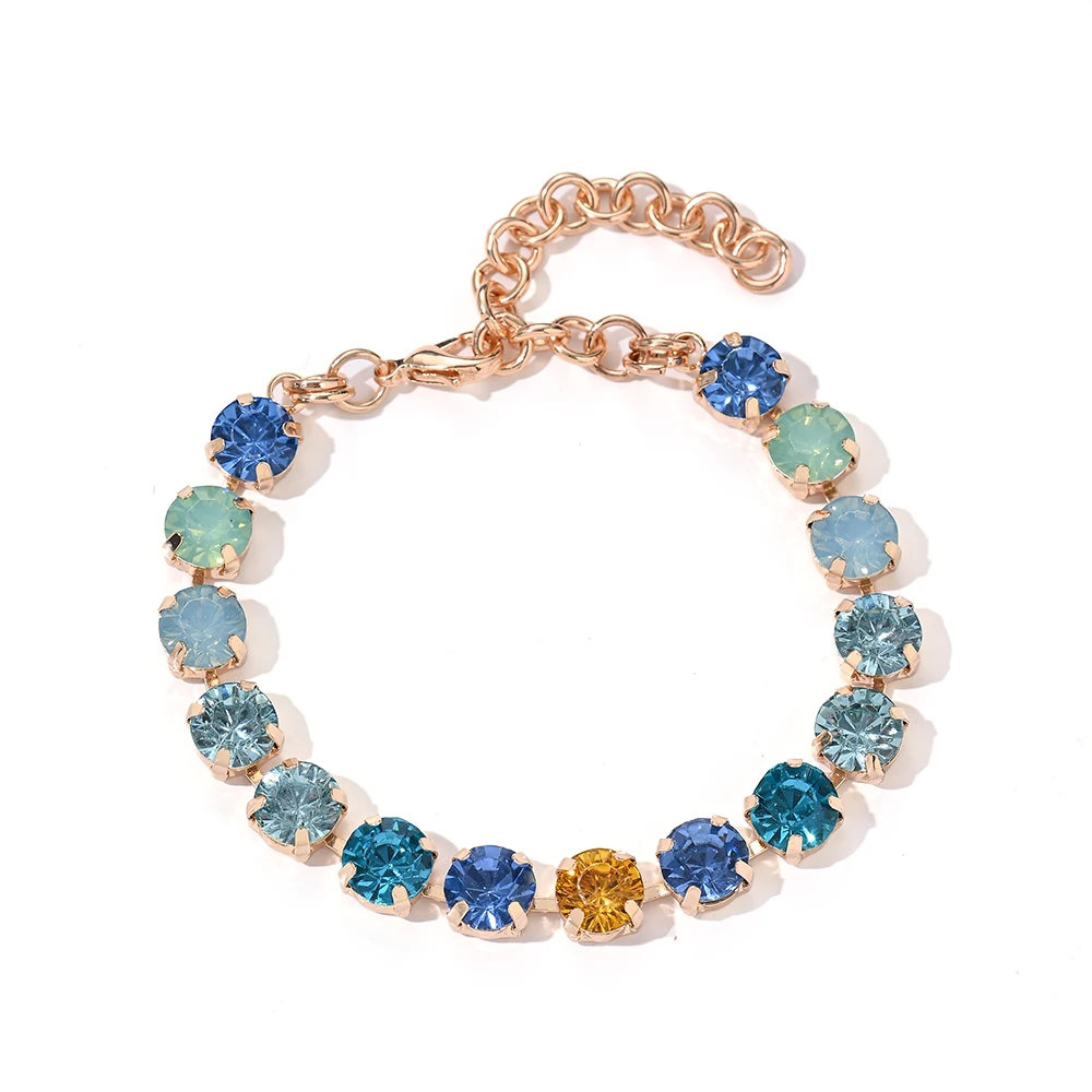 Luxuriöses Strass-Armband für Damen, trendige Vintage-Armreifen, Party, Festival, Hochzeit, Alltag, Schmuck, Accessoires, beste Geschenke – Detail 3