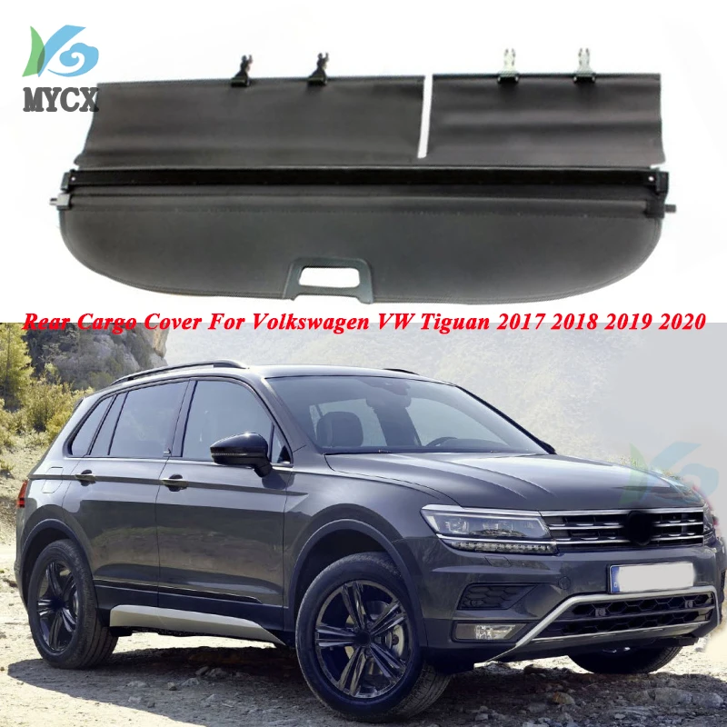 Rear Cargo Cover For Volkswagen VW Tiguan 2017 2018 2019 2020 Privacy Trunk Screen Security