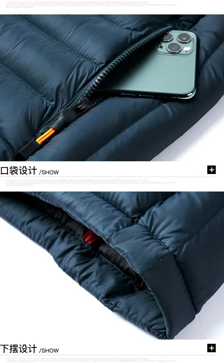 men Fashion brand Coat men's casual Parka Waterproof Outwear Brand Clothing men jackets Thick Warm Mens Quality clothes parkas