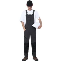 Durable Multi-Pocket Work Overalls