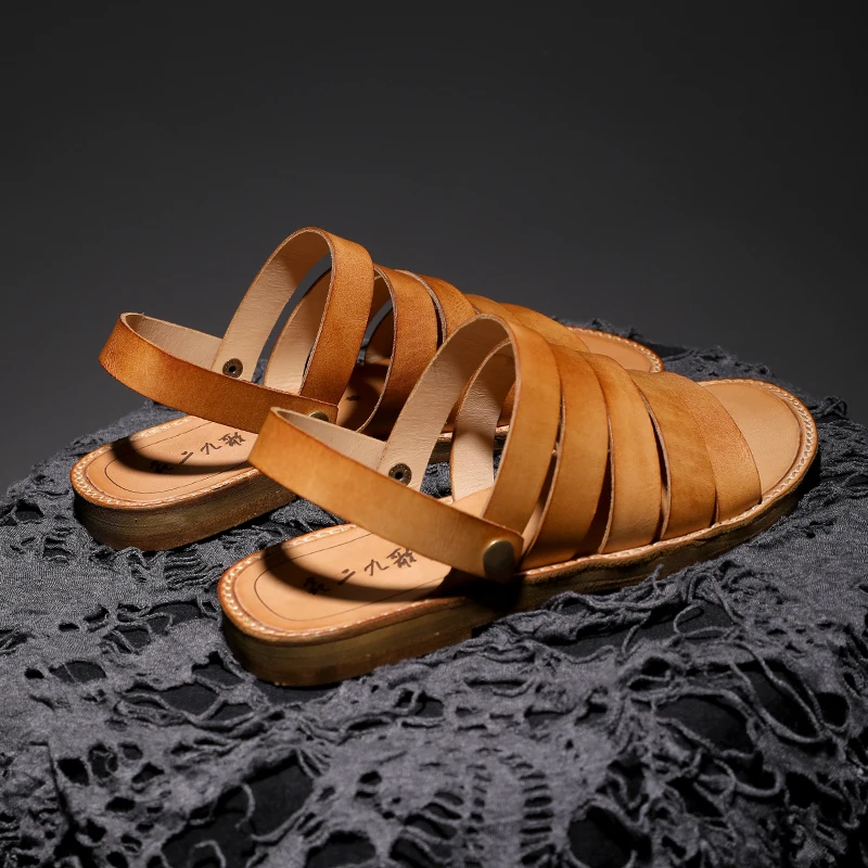 Sandalias de pescador con punta abierta para hombre y mujer