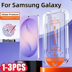 Oleophobic Coating Tempered Glass Screen Protector - Dust Free - 2 PCS