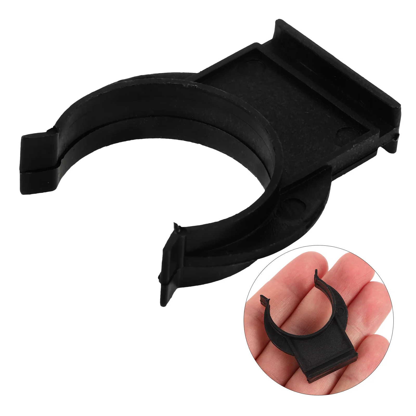 20 Pcs Cabinet Foot Accessories Plinth Clips Furniture Black Plastic Kitchen Hardware Catches Board Clamps Leg TrimsBracket