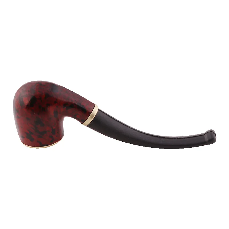 107mm Vintage Resin Curved Tobacco Cigar Cigarette Pipes Smoking Pipe Gifts Smoking Accessories tobacco pipe tobacco smoking accessories smoking accessories smoking pipe