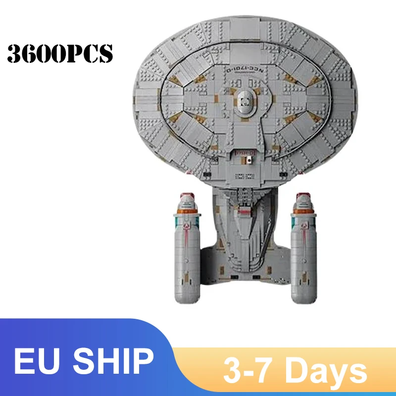 3600 elementów Model statku kosmicznego Star Trek z Polski za $115.73 / ~448zł