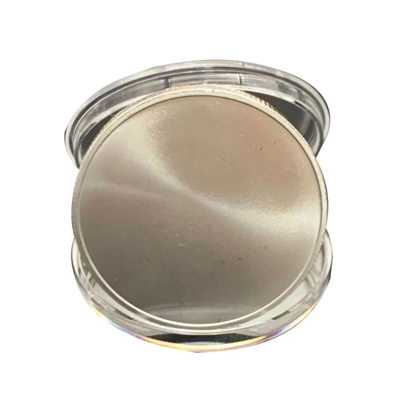 WEBEEDY 20 Stück Leere Challenge Münzen 40mm - Lila Mit Acrylbox