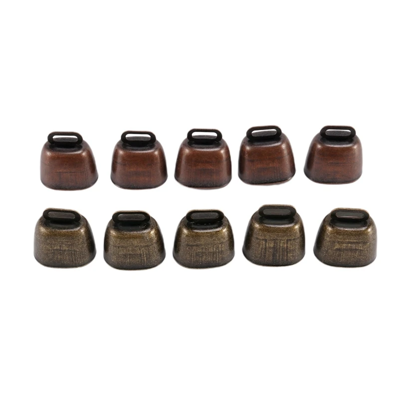 

Hot AD-10PCS Cow Horse Sheep Grazing Small Brass Bells,Cowbell Retro Bell For Horse Sheep Grazing Copper,Cow Bells Noise Maker