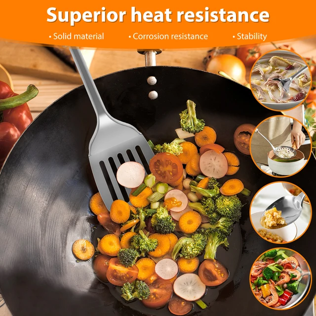 5-Piece Stainless Steel Kitchen Utensils Set 2
