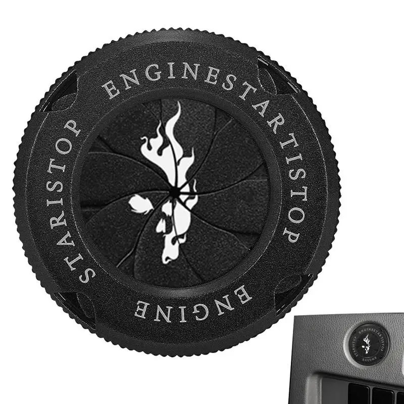 Car Start Button Cover Engine Start Switch Button Design Car Decor One