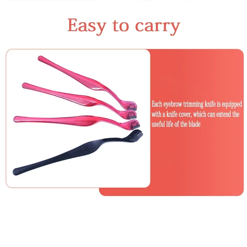 Description Picture 5 of item1/3pcs Eye Brow Shaping Blades Brow Shaver Knife Women Facial Razor Eyebrow Trimmers Face Hair Remover Beauty Make up Tools
