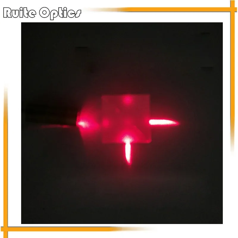 

20x20x20mm Optical Glass Cube Dichroic Prism Splitting Ratio 50:50 Spectrometer Experiment Prisma
