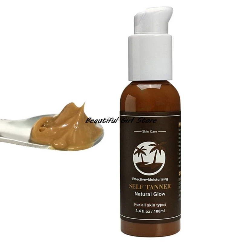 Summer Body Organic Ingredients Sunless Tanning Lotion and Best Buildable Light Medium Dark Gradual Cream