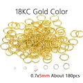 Gold 5mm 180pcs