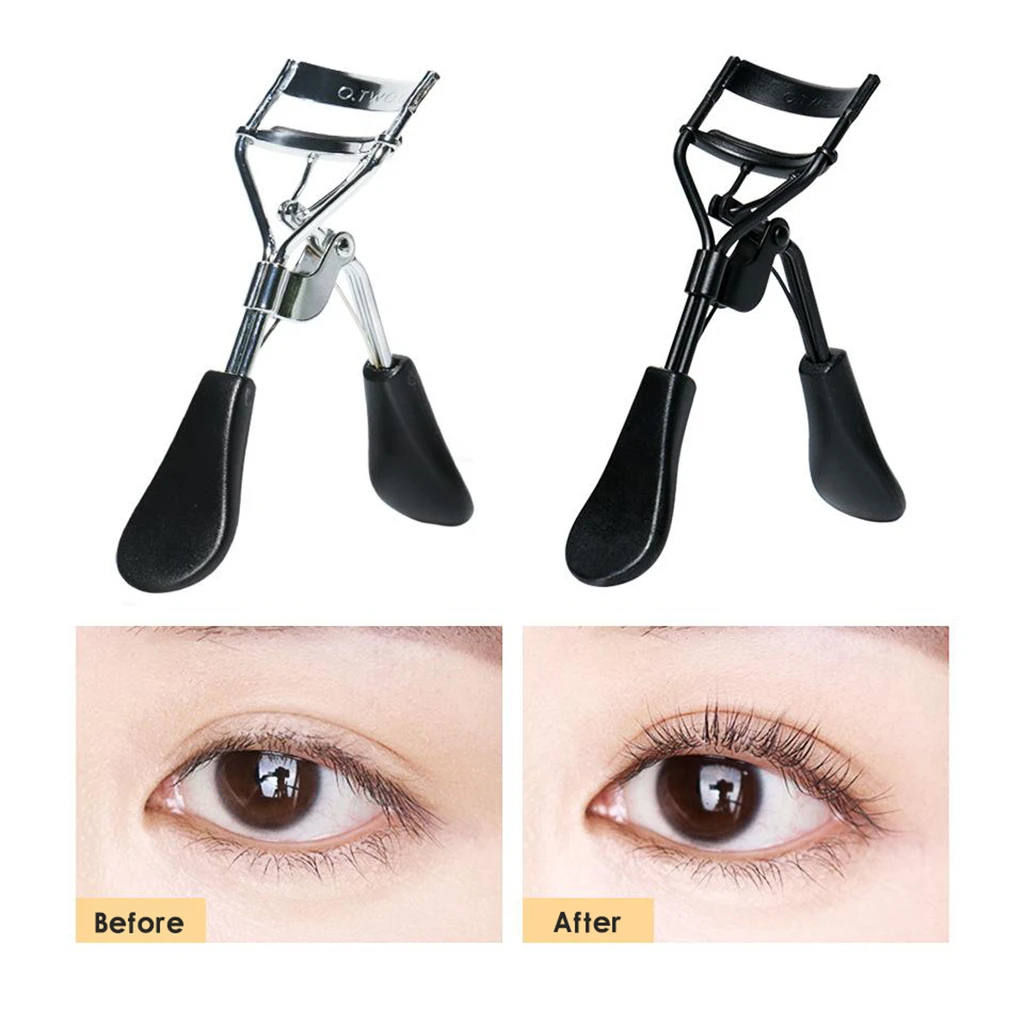 Eyelash Curling Makeup Tools Humanized Handle Lash Curls for All Eye Shapes Handle Eyelashes Clip Curl Curling Tweezers Tools