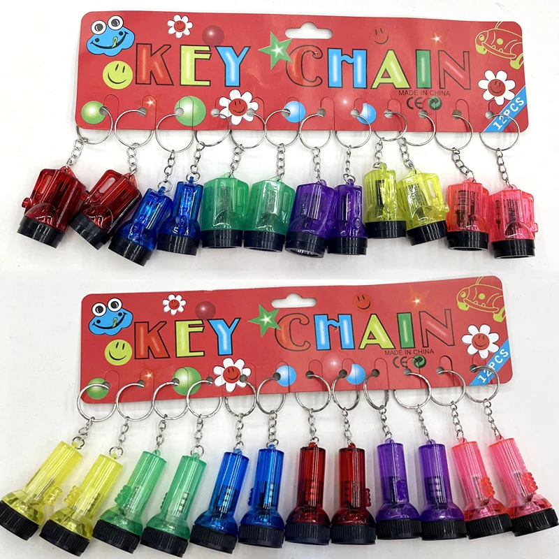 Portable Mini Flashlight with Keychain Ultra-Bright Long-Range Torch Light with Batteries Outdoor Hiking Emergency Pocket Lamp Led Flashlight Mini Flashlight Led Flashlights Mini Led Flashlight Led Torch Light