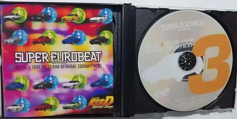 Anime Initial D Ryuichi Katsumata Music CD Special Stage OST