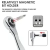 28/32 in 1 Mini Ratchet Wrench Set with Right Angle Offset 1/4" 72 Tooth Screwdriver Handle Magnetic Torx Bit for Tight Spaces 4