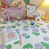 Ins Tablecloth Japanese Cute Tulip Table Cloth Computer Table Cloth Bedroom Dressing Table Mat Rectangle Tablecloth Desk Decor 4