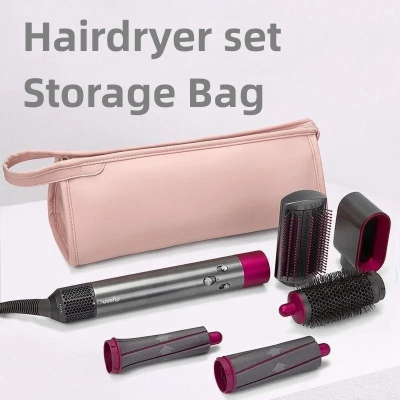 

Hair Dryer Carrying Case Waterproof Hair Dryer Storage Case PU Leather Storage Bag Portable Travel Case Storage for Dyson