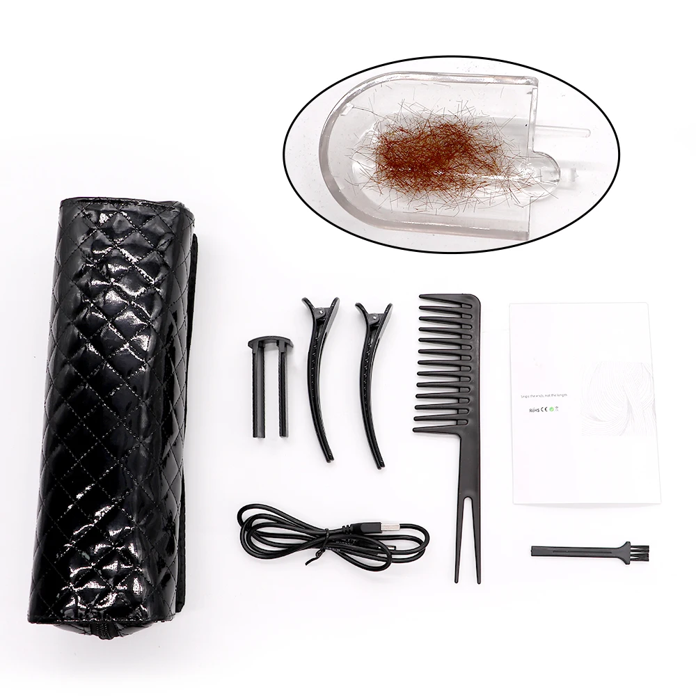 Hair Split End Trimmer Cordless Clipper USB Charging Straightener Beauty Cutting Cutter Machine |