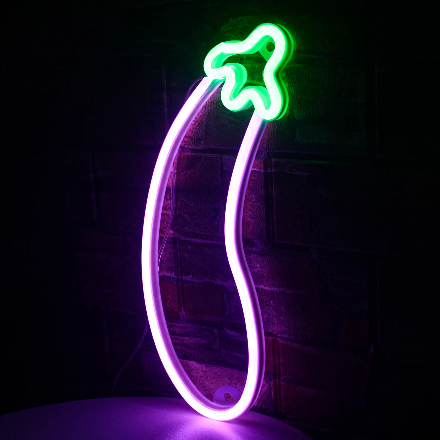 Ineonlife Neon Sign Luz LED, Pimentão, Tomate,