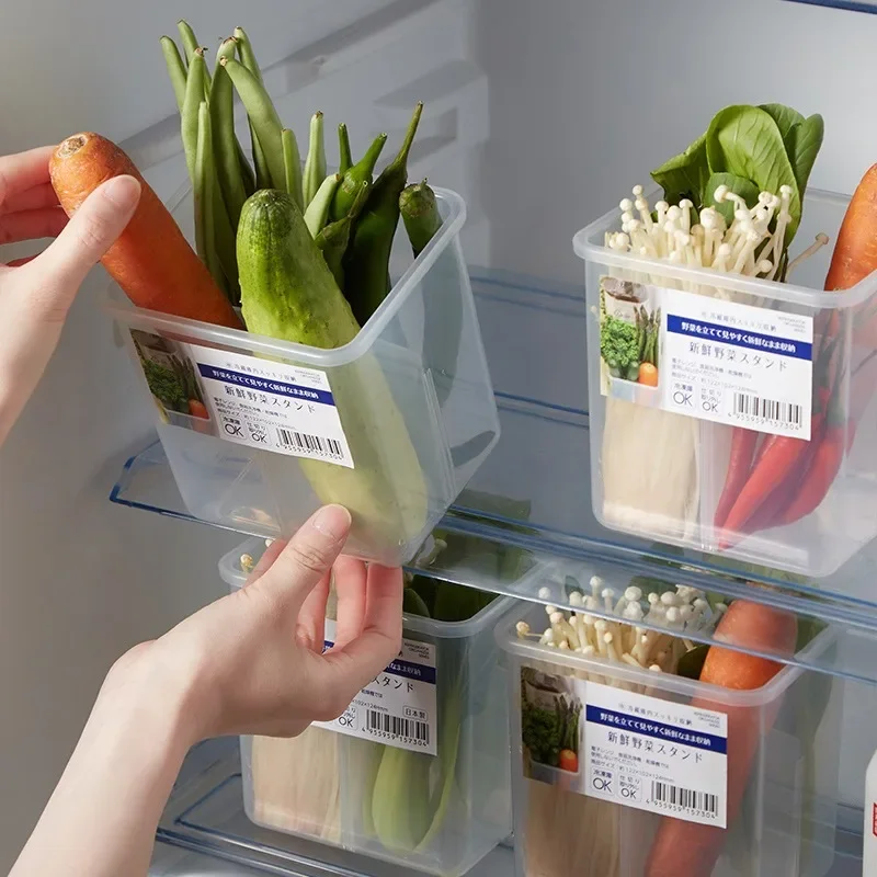 

Make Up Organizer Storage Containers Refrigerator Preservation Box Stackable Refrigerator Specific Refrigerated Food Sorting Box