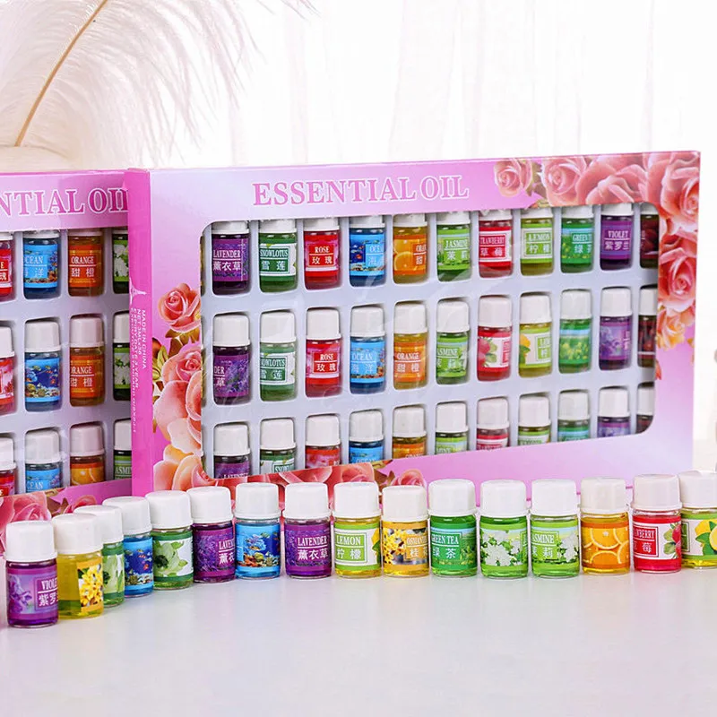 36*3 Ml Water-soluble Oil Essential Oils for Aromatherapy Lavender Oil Humidifier 12 Kinds of Fragrance home fragrance products