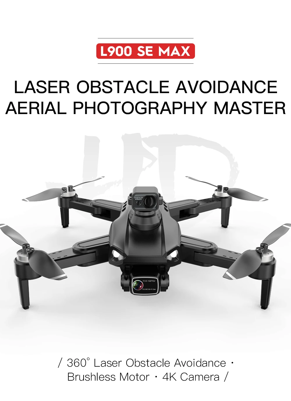 Description Picture 3 of itemL900 PRO SE MAX Drone 4K Professional GPS 5G WIFI Dual Camera Brushless Dron 360 Obstacle Avoidance Fodable RC Mini Quadcopter