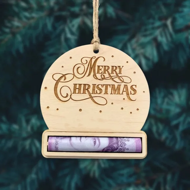 Porte-monnaie De Noël - 5 Pièces Avec 10 Emplacements - Enveloppes Créatives Pour Cadeaux En Argent - DIY Festif