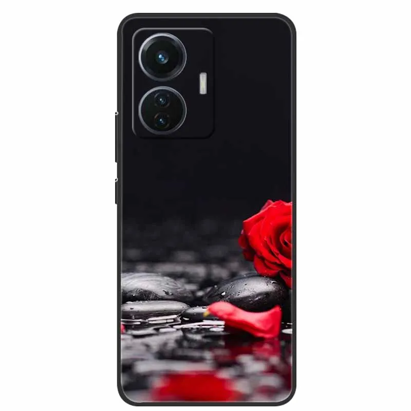 Elegant Marble Soft Silicone TPU Back Case - Shockproof Phone Cover