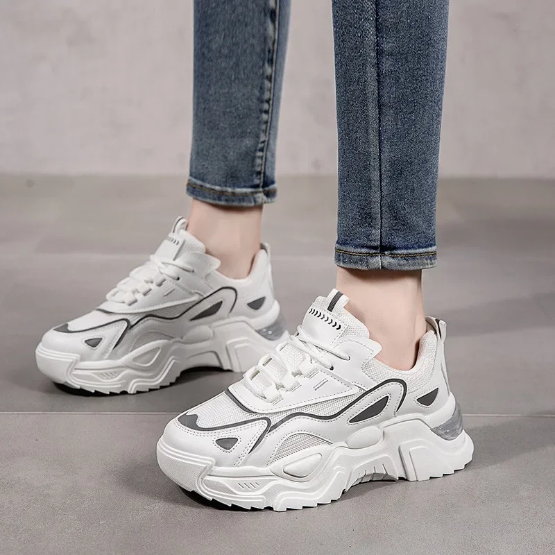 Women Chunky Sneakers New Casual Sports Dad Shoes for Women