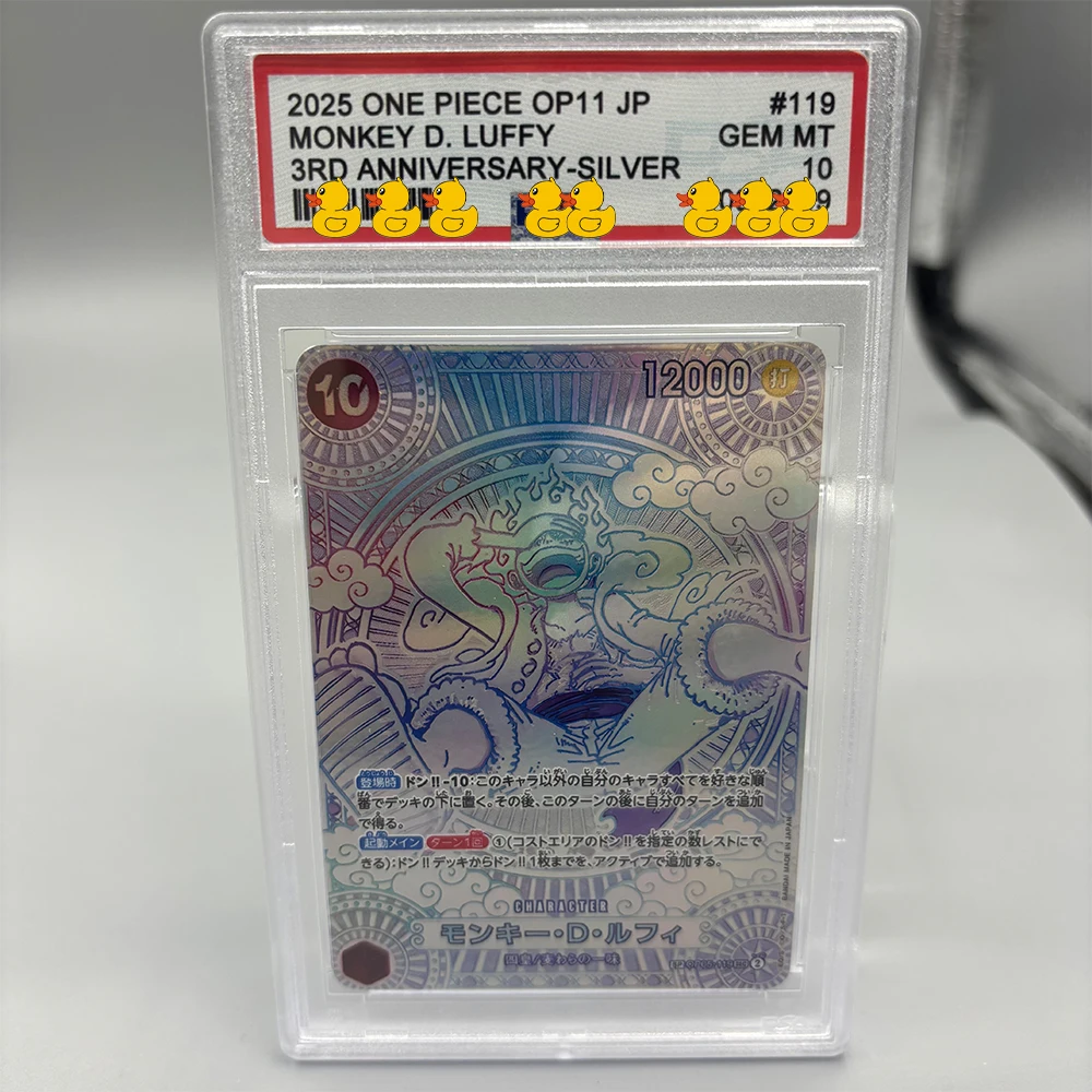 High Quality DIY OPCG Rating Card Collection Card 2025 ONE PIECE