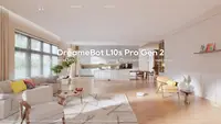 Робот-пылесос Dreame L10s Pro Gen2, 75 Вт, беспроводной, влажная уборка, пылесборник