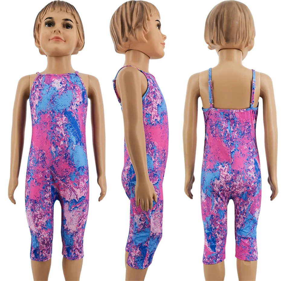 matching family outfits Printing Mommy and Daughter Jumpsuits Summer Sleeveless Rompers Comfortable Family Matching Outfit with Mask K8731 couple outfits