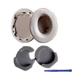Premium Replacement Ear Cushions - Soft Memory Foam Pads - 1 Pair (2 Pcs) (WH - 1000XM4  Gel GD)