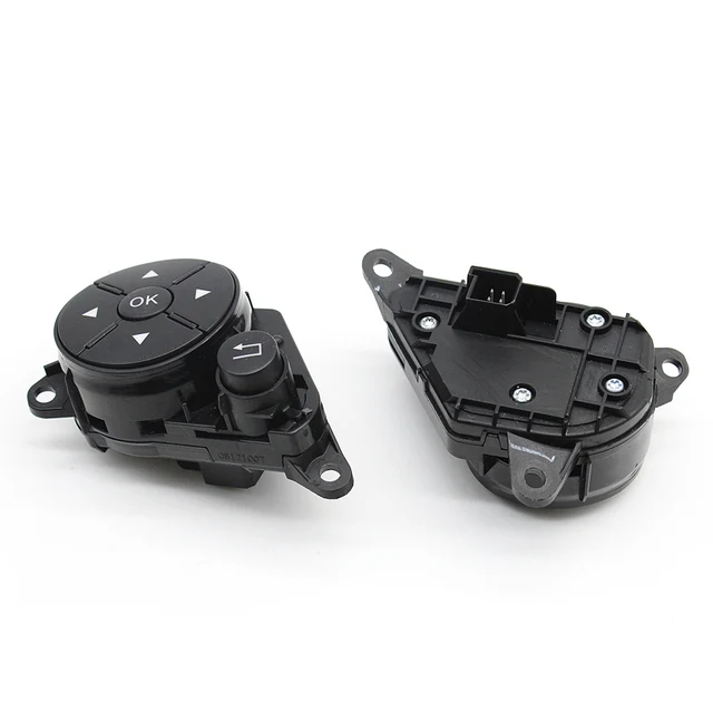 Autocollants Boutons Volant Mercedes Classe C E S - Décoration Intérieure Transmission Lumière - Compatible W204 W212 W221