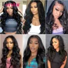 Perstar Body Wave Bundles Human Hair Weave Bundles Brazilian Weave Extensions 1/3/4 PCS Remy Hair Body Wave Extensions 8-28 Inch 6