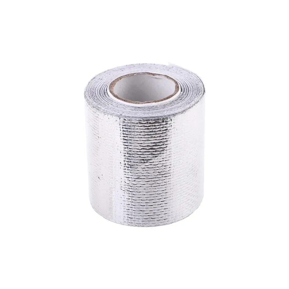 Heat Shield Self-Adhesive Fiberglass Tape - Retardant Exhaust Pipe Protection Wrap