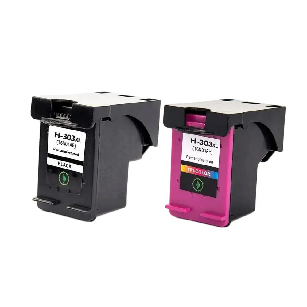 303 Xl 303Xl Cartuccia D'Inchiostro A Getto D'Inchiostro Rigenerata A Colori Premium Per Hp303 Per Stampante Hp Envy Photo 6220 6230 6232