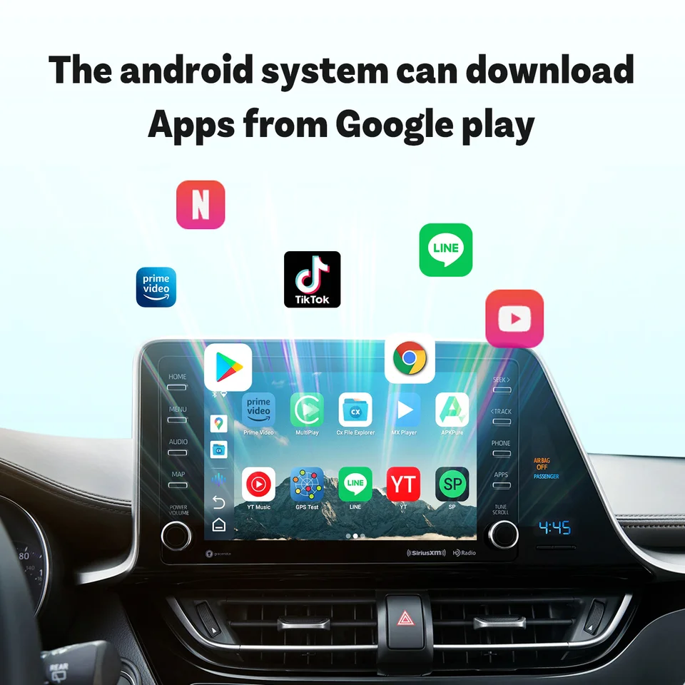 OTTOCAST P3 SE Express CarPlay AI Box Wireless Android Auto Smart