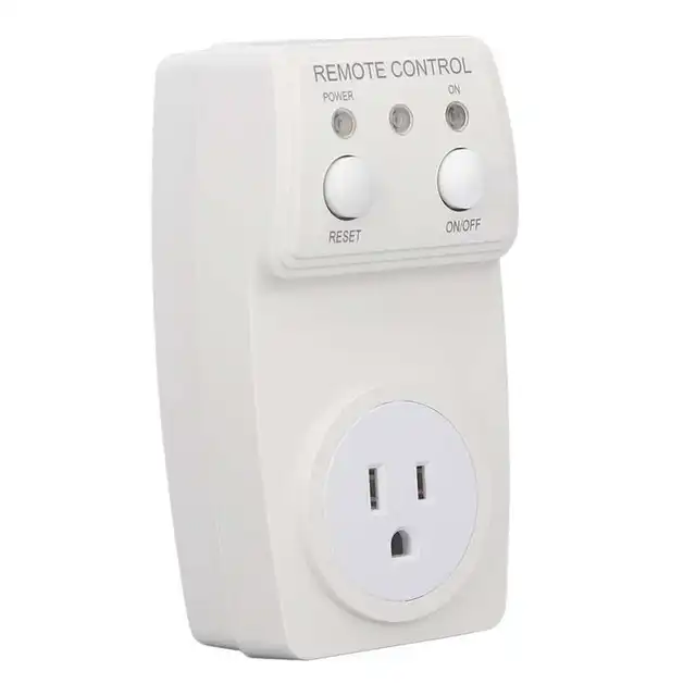 Remote Control Outlet Power Socket Receptacle US-Plug 120V For