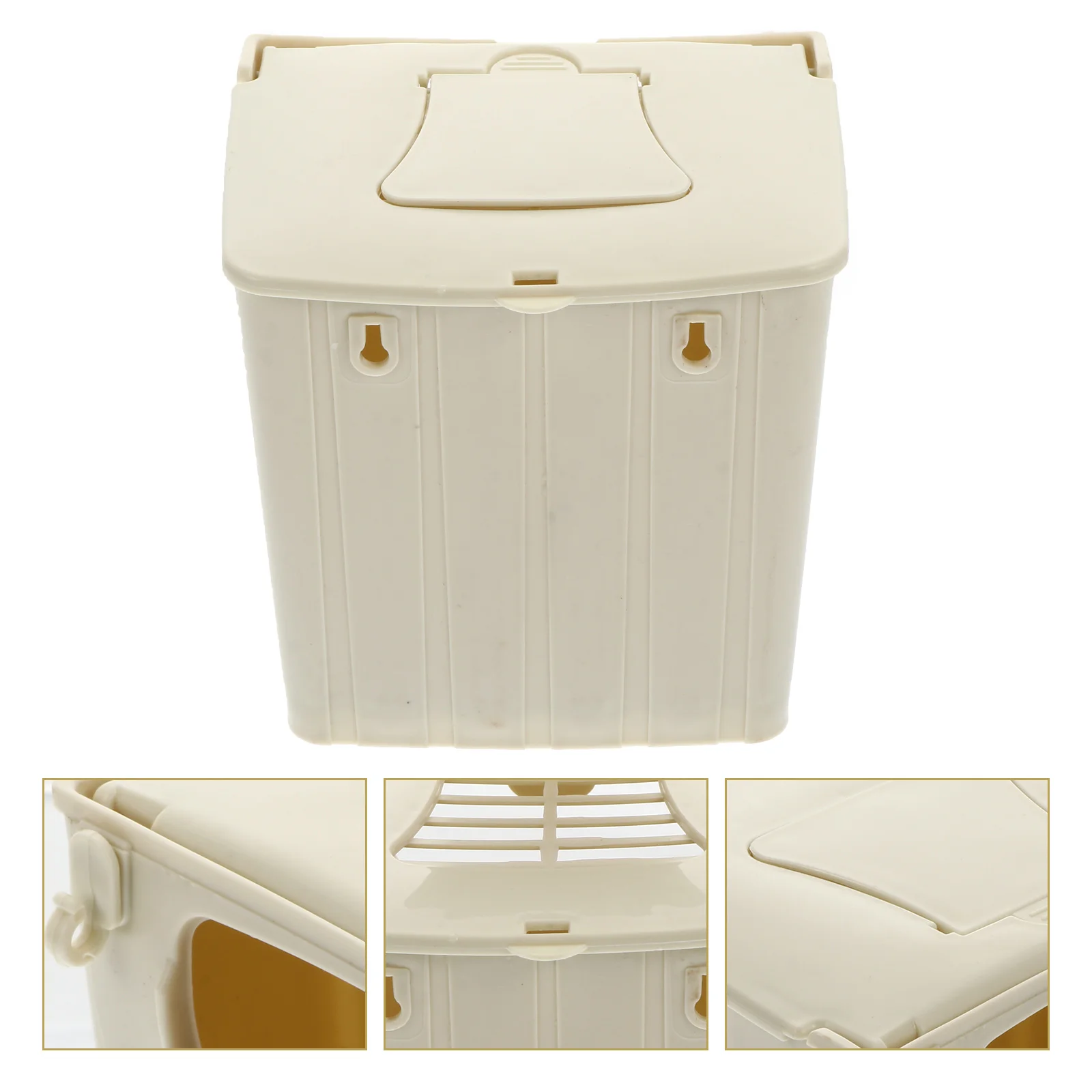 

Parrot Breeding Nest Cockatiel Breeding Box Screw Mount Bird Nest House Cage Tree Hanging Bird Hut Habitat for Canary Budgie
