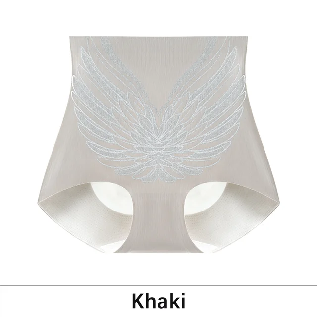Culotte de contrôle du ventre taille moyenne sans couture, sous-vêtements antibactériens façonnant, couverture complète douce, pantalon de forme abdominale des fesses