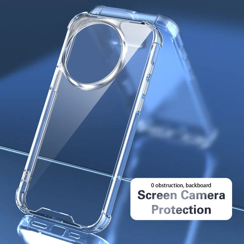 Durable Four-Corner Anti-Fall Clear Acrylic Protective Case