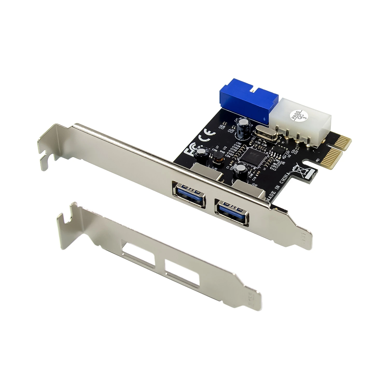Usb 3 0 Pci E Expansion Card Adapter 2 Port Usb3 0 Hub Internal 19pin 19 Pin Header Usb 3 To Pcie Pci Express Adapter Card Aliexpress