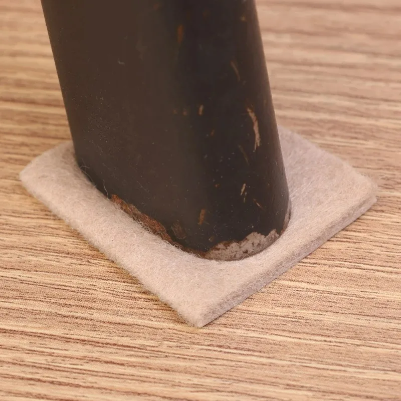 Premium Furniture Leg Felt Pads - Anti-slip, Wear-resistant Self-Adhesive Floor Protectors