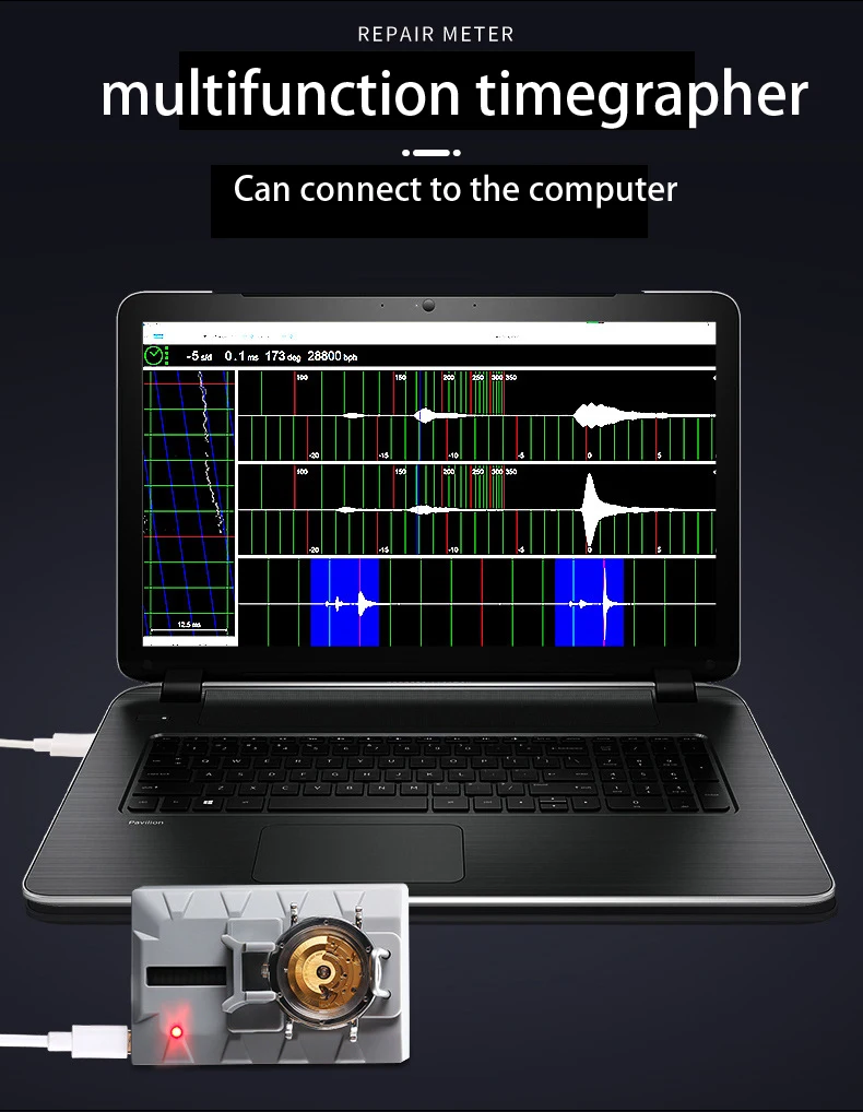 Multifunktions-zeitwaagen-Timegrapher-Uhr-Pr-fung-Werkzeug-Uhr-Tester-f ...