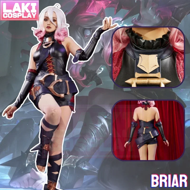 LOL Briar Cosplay Costume Game LOL The Restrained Hunger Cosplay Briar